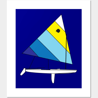 Sunfish Sailboat Posters and Art